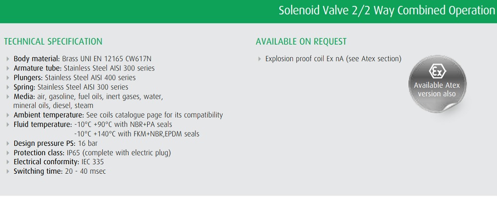 Cataloge van điện từ ODE 21HF7K0V350