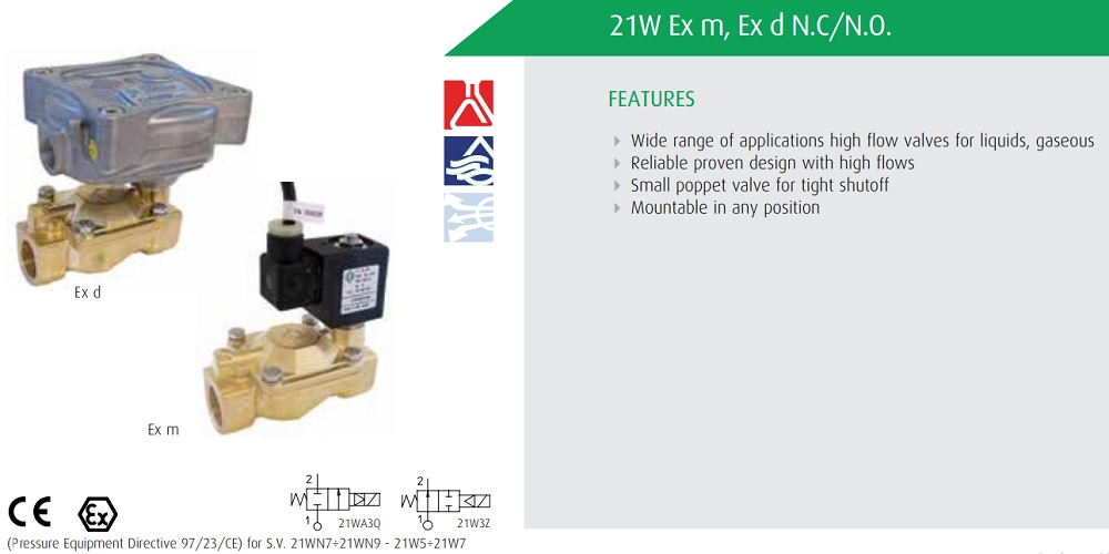 Cataloge van điện từ ODE 21W3ZIV190
