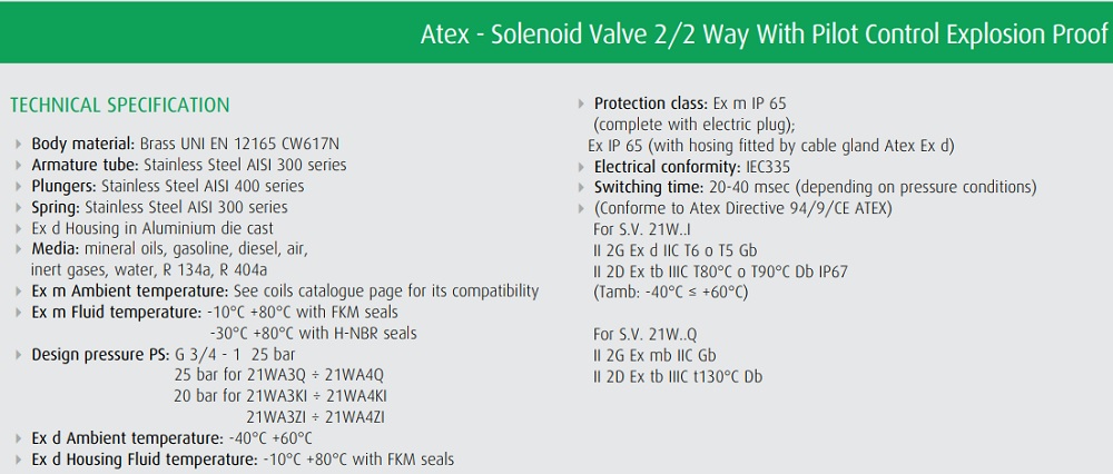 Cataloge van điện từ ODE 21W4KIV250