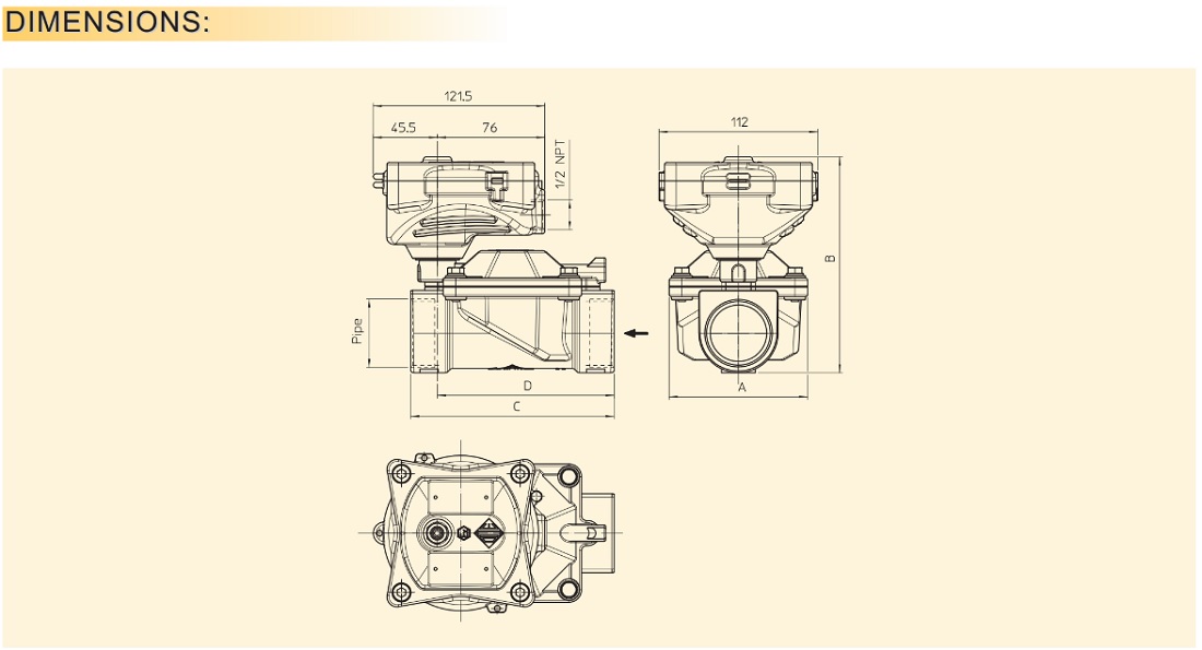 Cataloge van điện từ ODE 21W4ZIV250