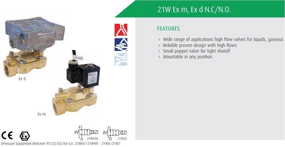 Cataloge van điện từ ODE 21W6ZIV400