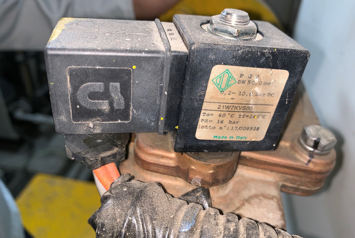 Ứng dụng van điện từ ODE 21W7ZV500