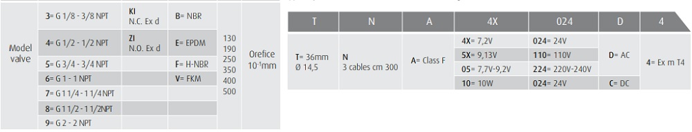 Cataloge van chống cháy nổ 21WA4ZIV130