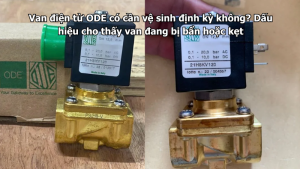 Van điện từ ODE có cần vệ sinh định kỳ không? Dấu hiệu cho thấy van đang bị bẩn hoặc kẹt